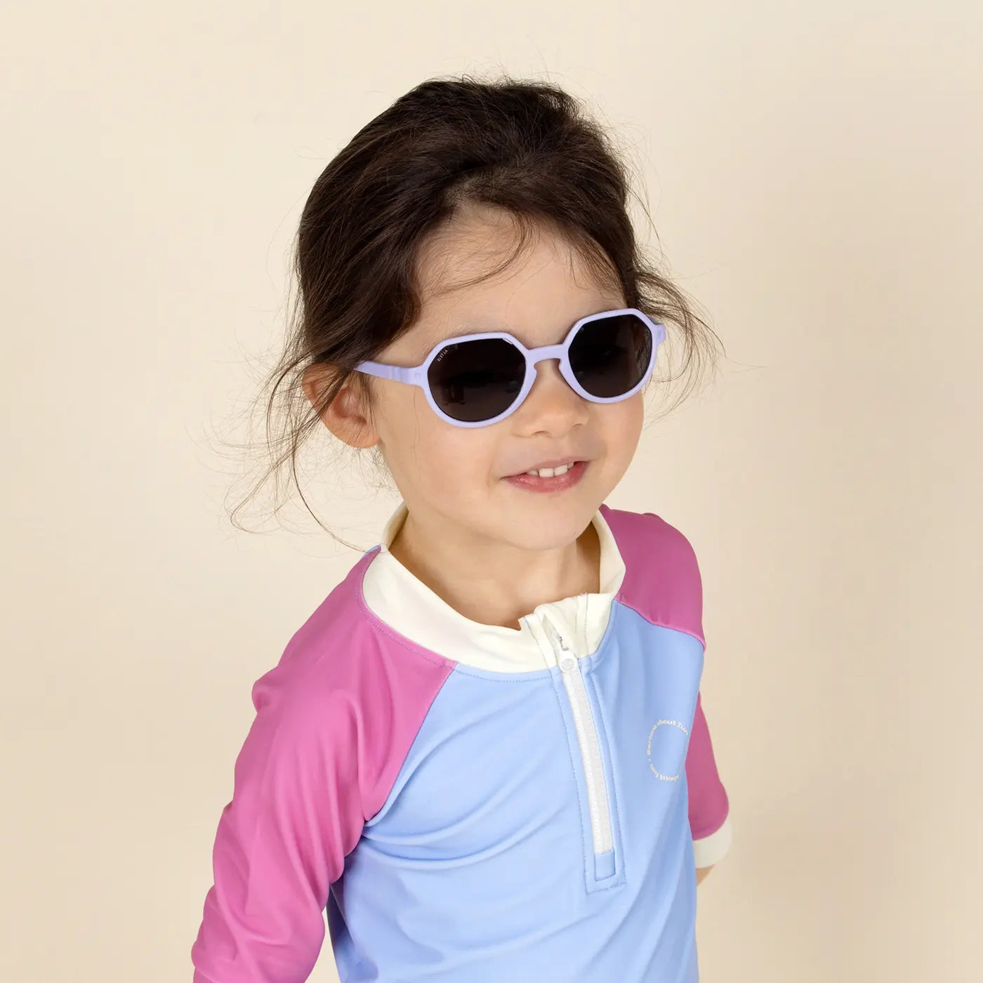 lunettes de soleil enfant oozz lavande