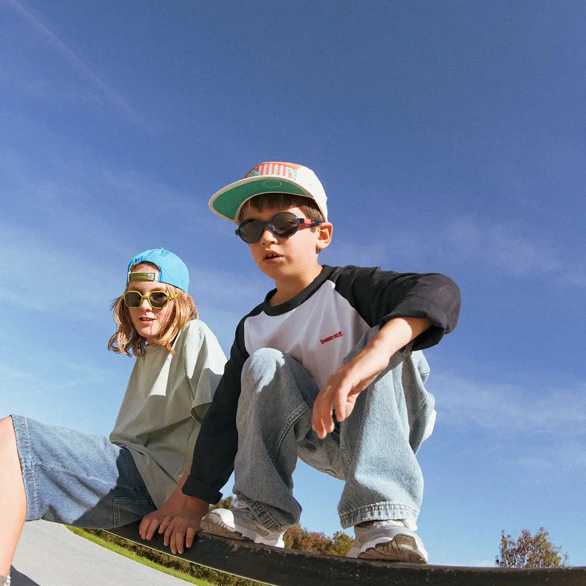 lunettes enfant pop bleu marine