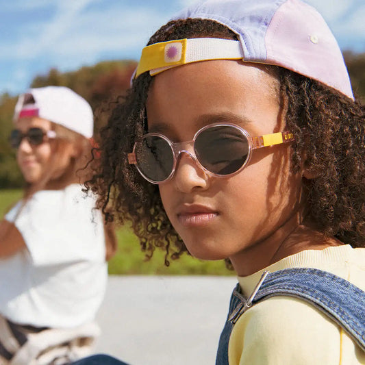 lunettes de soleil enfant pop rose
