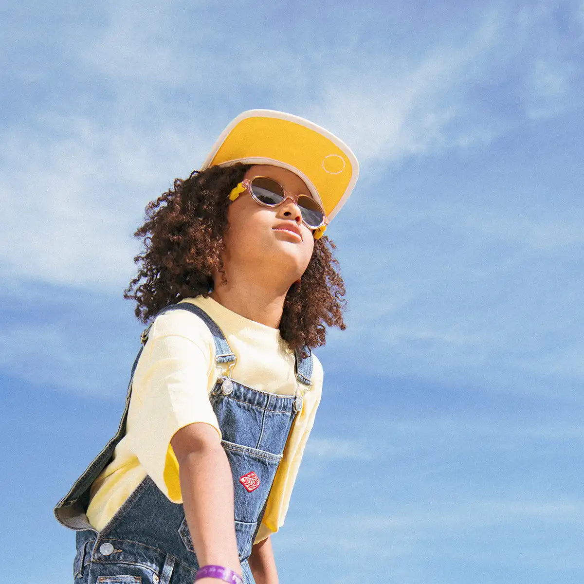 lunettes de soleil enfant pop rose