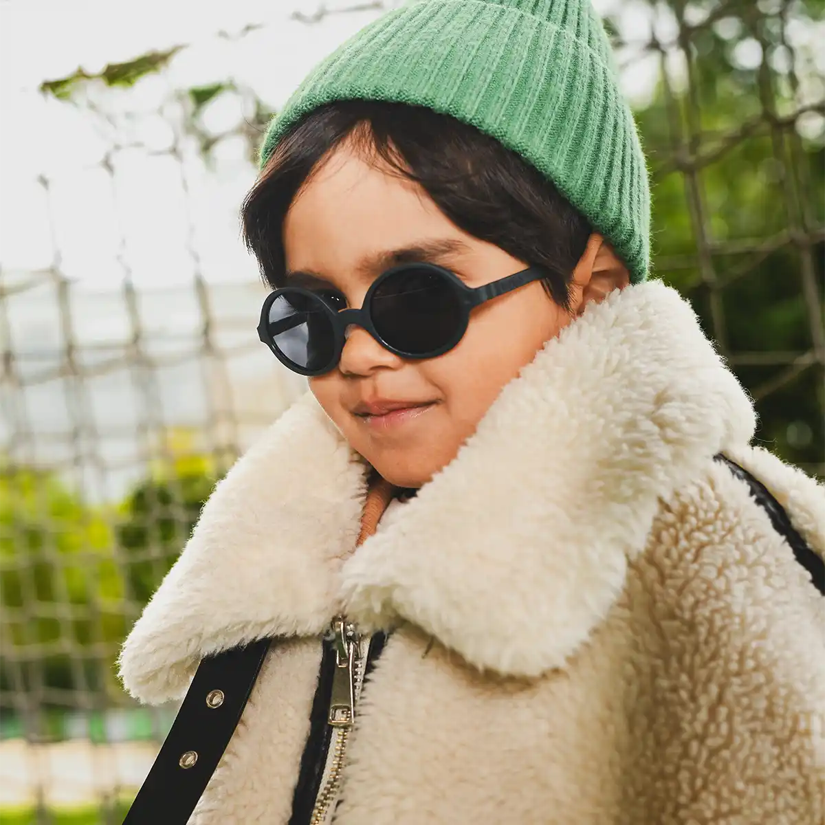 lunettes de soleil enfant rozz gris orage