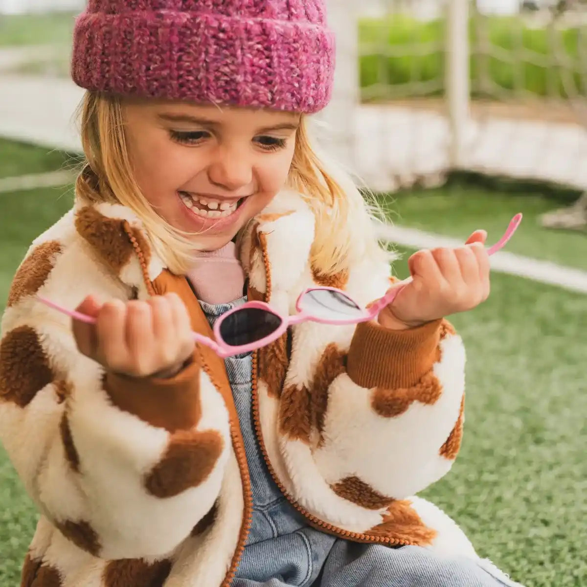 lunettes de soleil enfant bébé wazz pivoine
