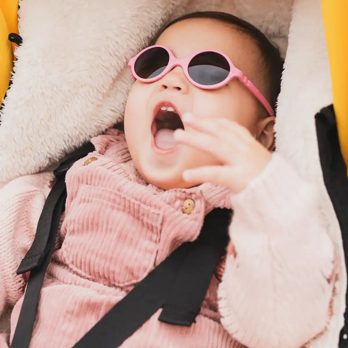 lunettes de soleil bébé diabola pivoine