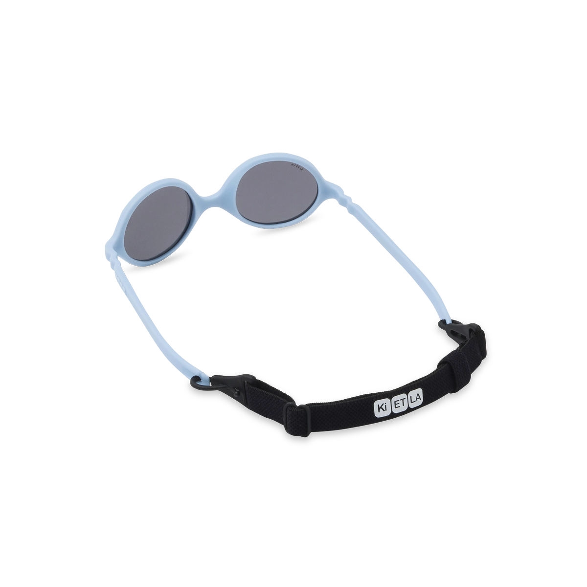 packshot lunettes de soleil bébé diabola bleu ciel