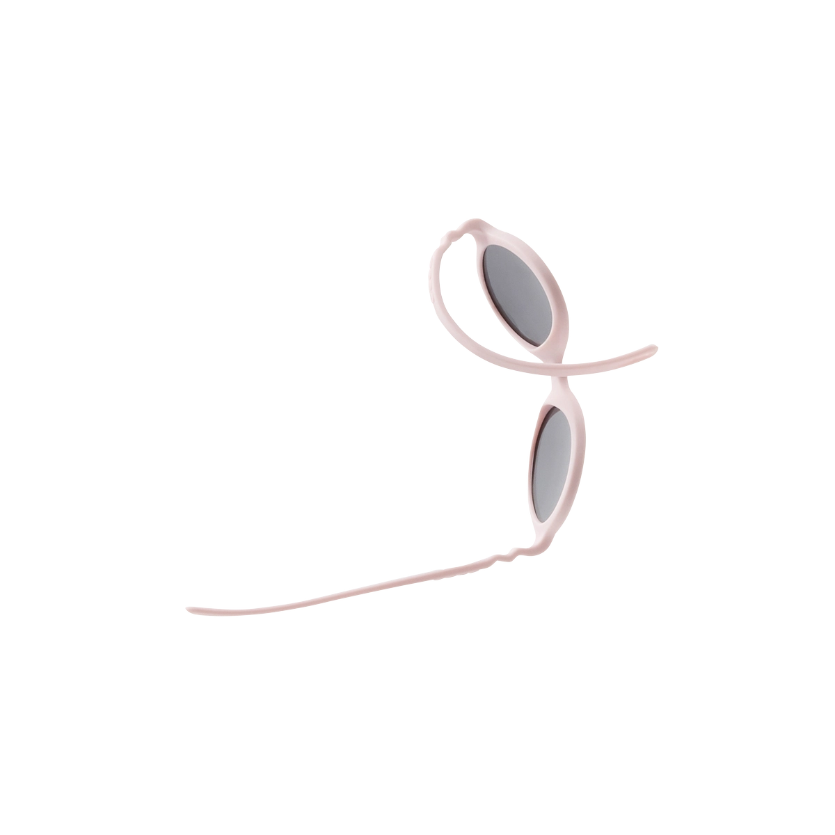 packshot lunettes de soleil bébé diabola rose pale