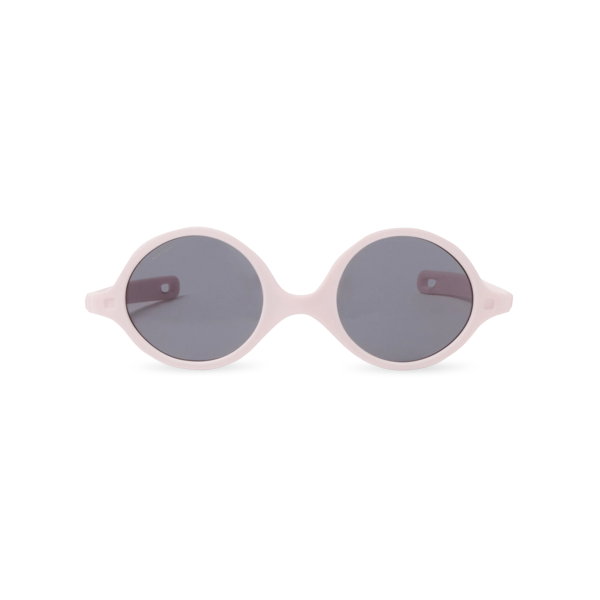 packshot lunettes de soleil bébé diabola rose pale