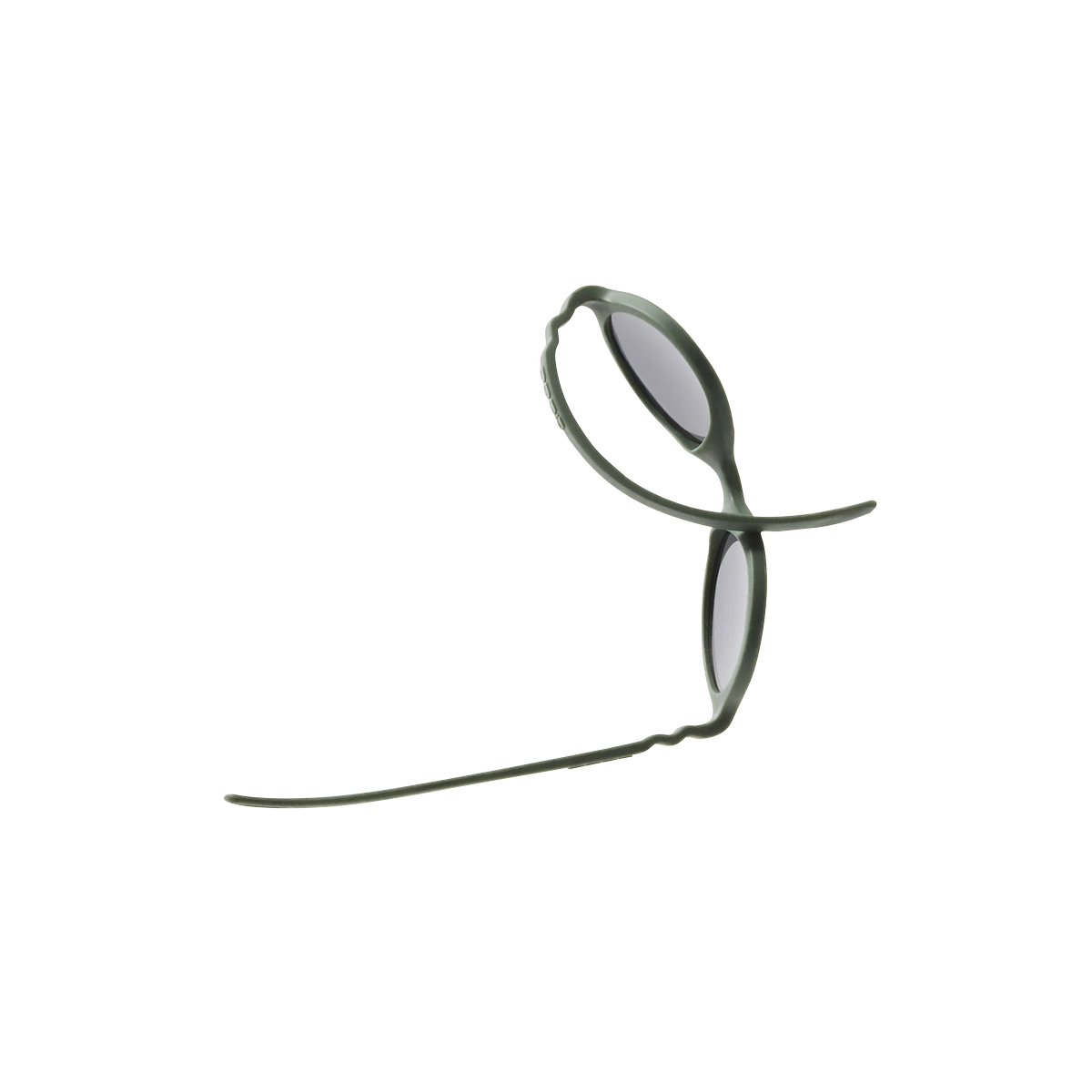 packshot lunettes de soleil bébé diabola kaki