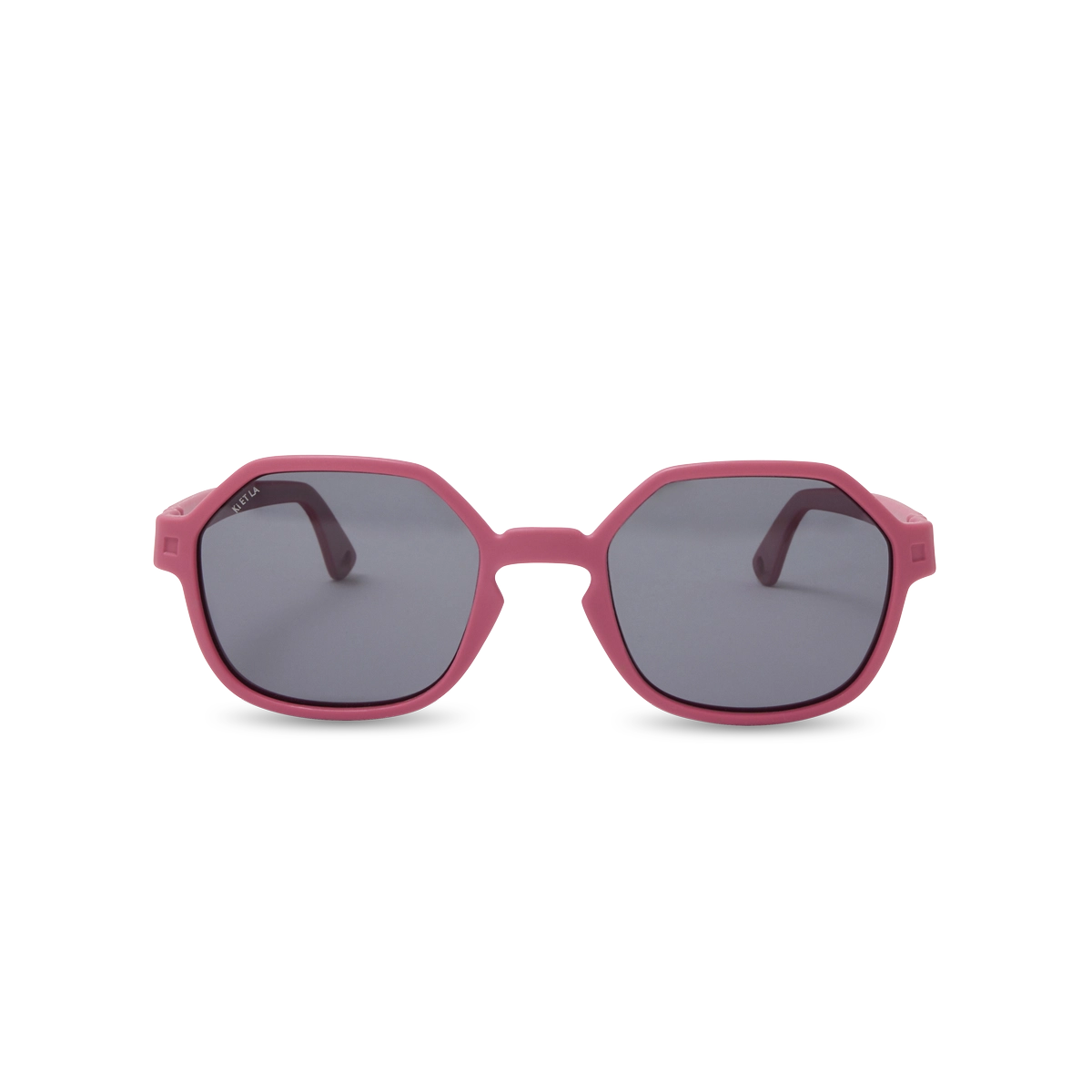 lunettes de soleil hexagonale enfant framboise