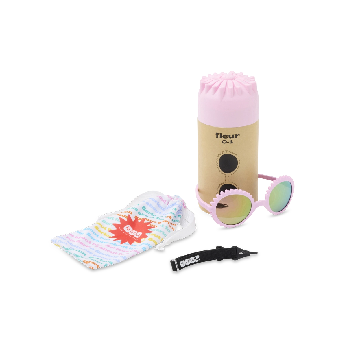 lunettes de soleil fleur verveine bebe enfant