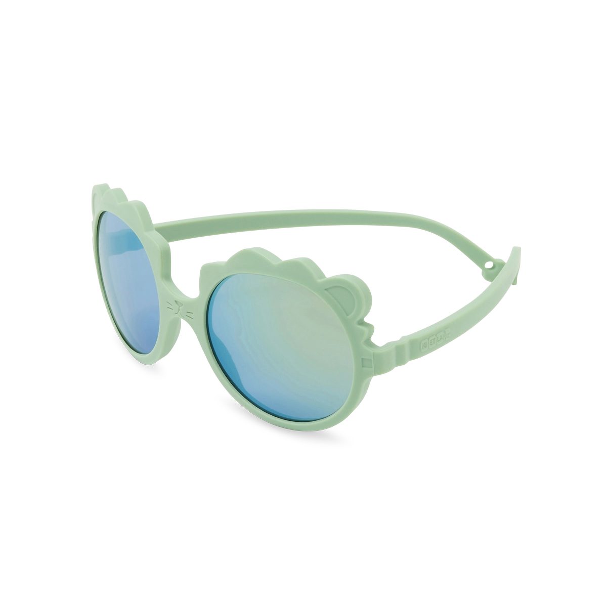 packshot lunettes de soleil bébé enfant lion sauge