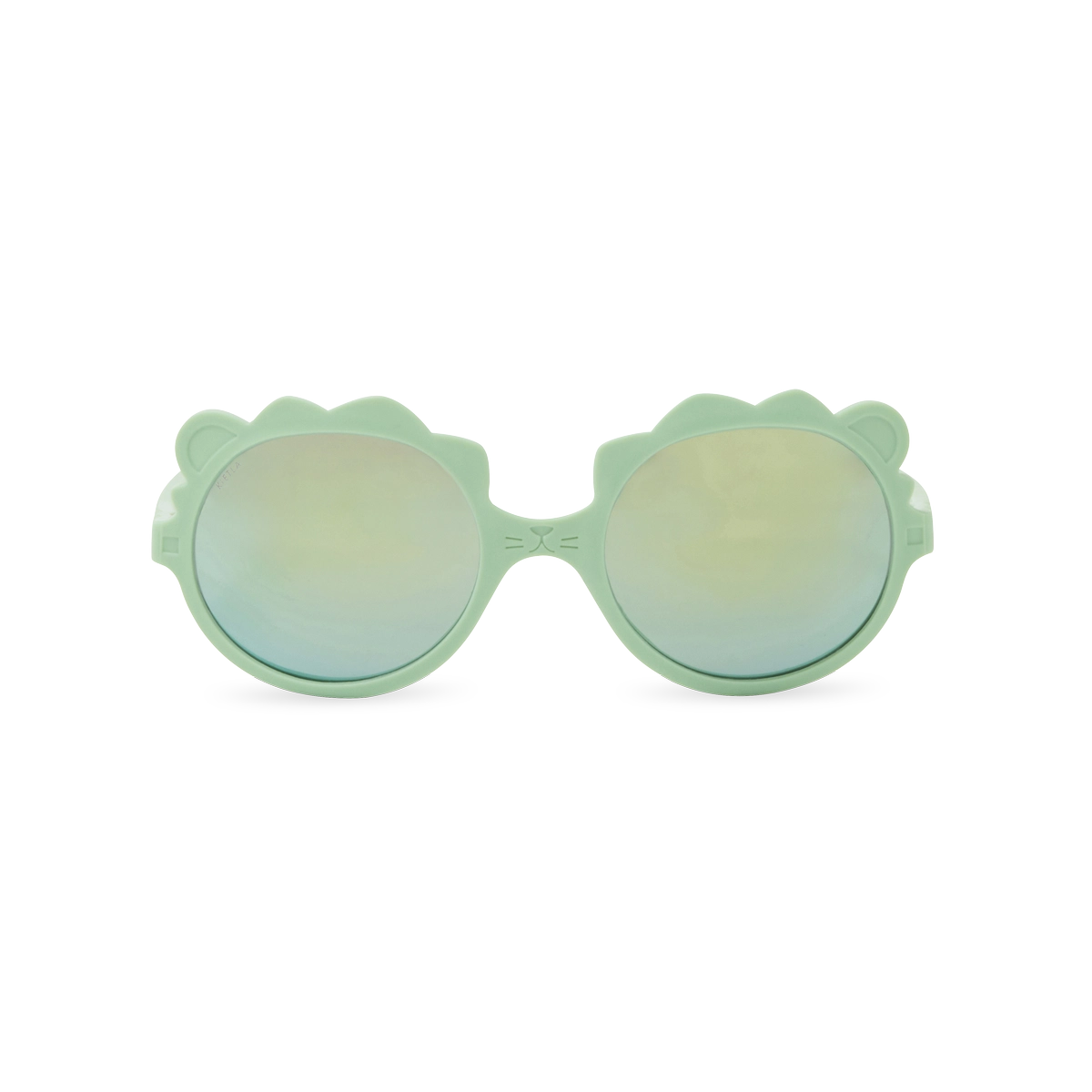 packshot lunettes de soleil bébé enfant lion sauge