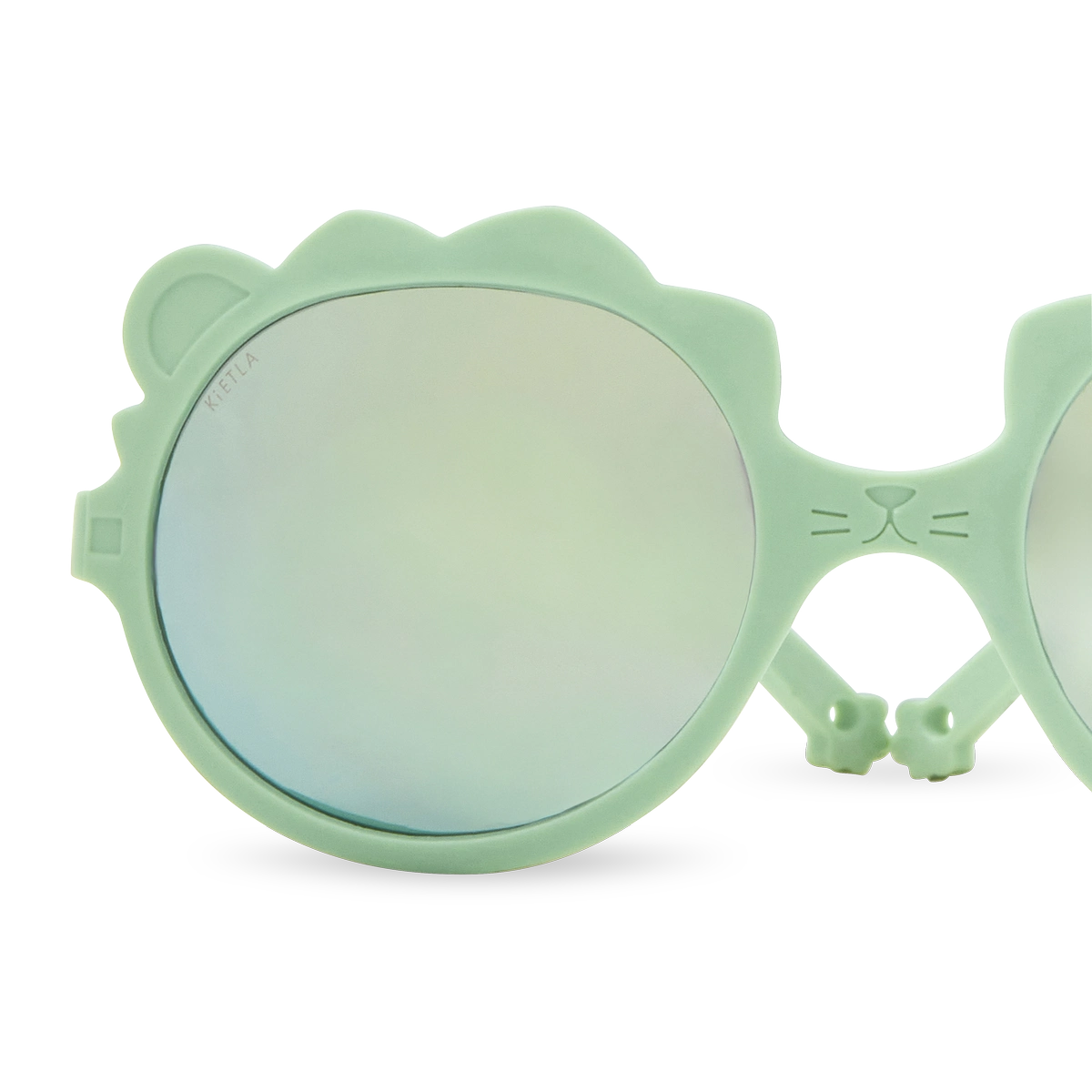 packshot lunettes de soleil bébé enfant lion sauge