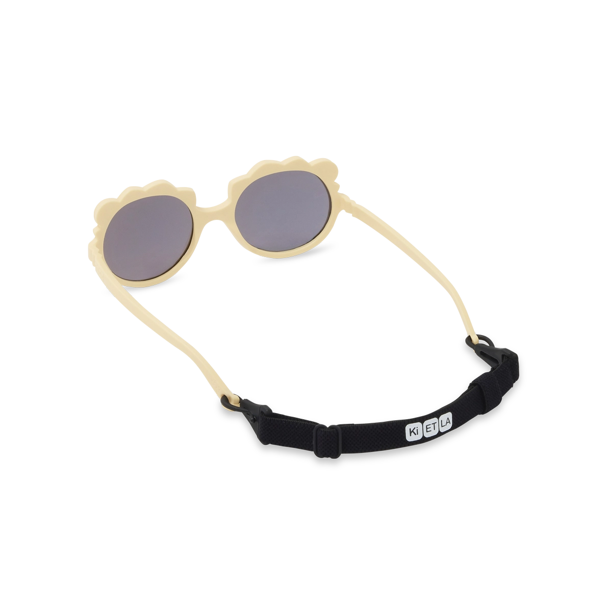 packshot lunettes de soleil bébé enfant lion vanille