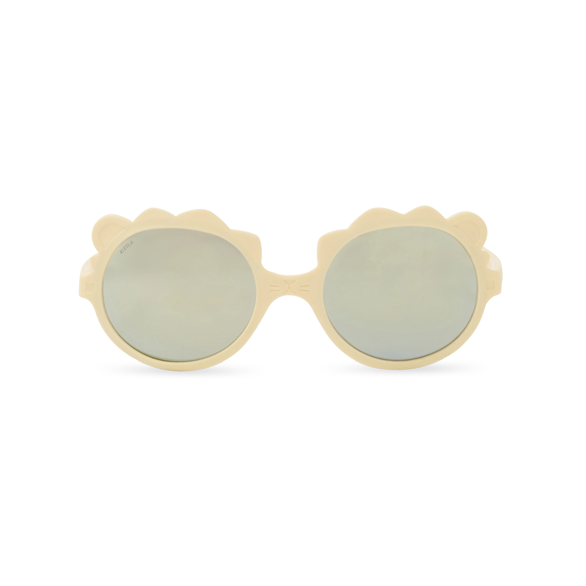 packshot lunettes de soleil bébé enfant lion vanille