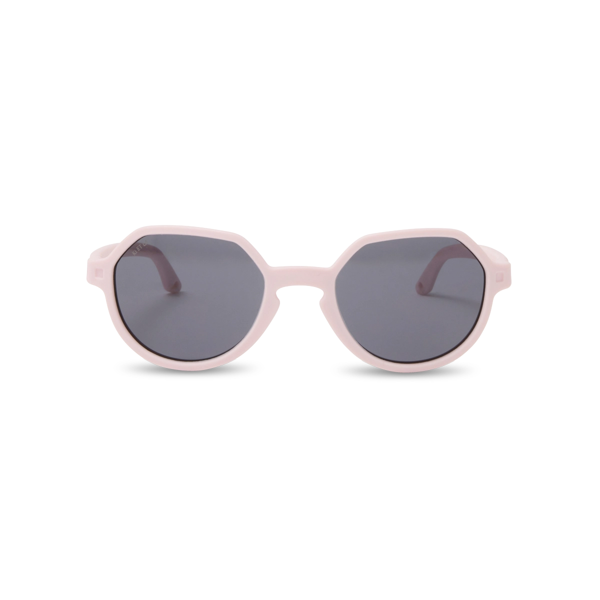 packshot lunettes de soleil enfant oozz rose pale