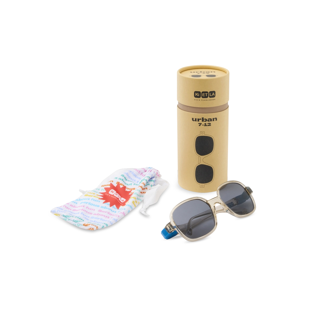 packshot lunettes enfant urban moka