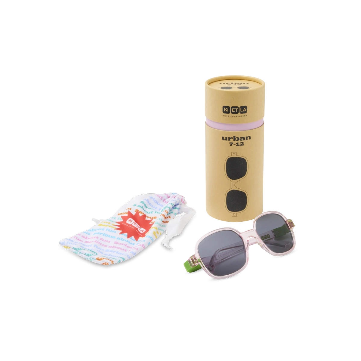 packshot lunettes enfant urban verveine