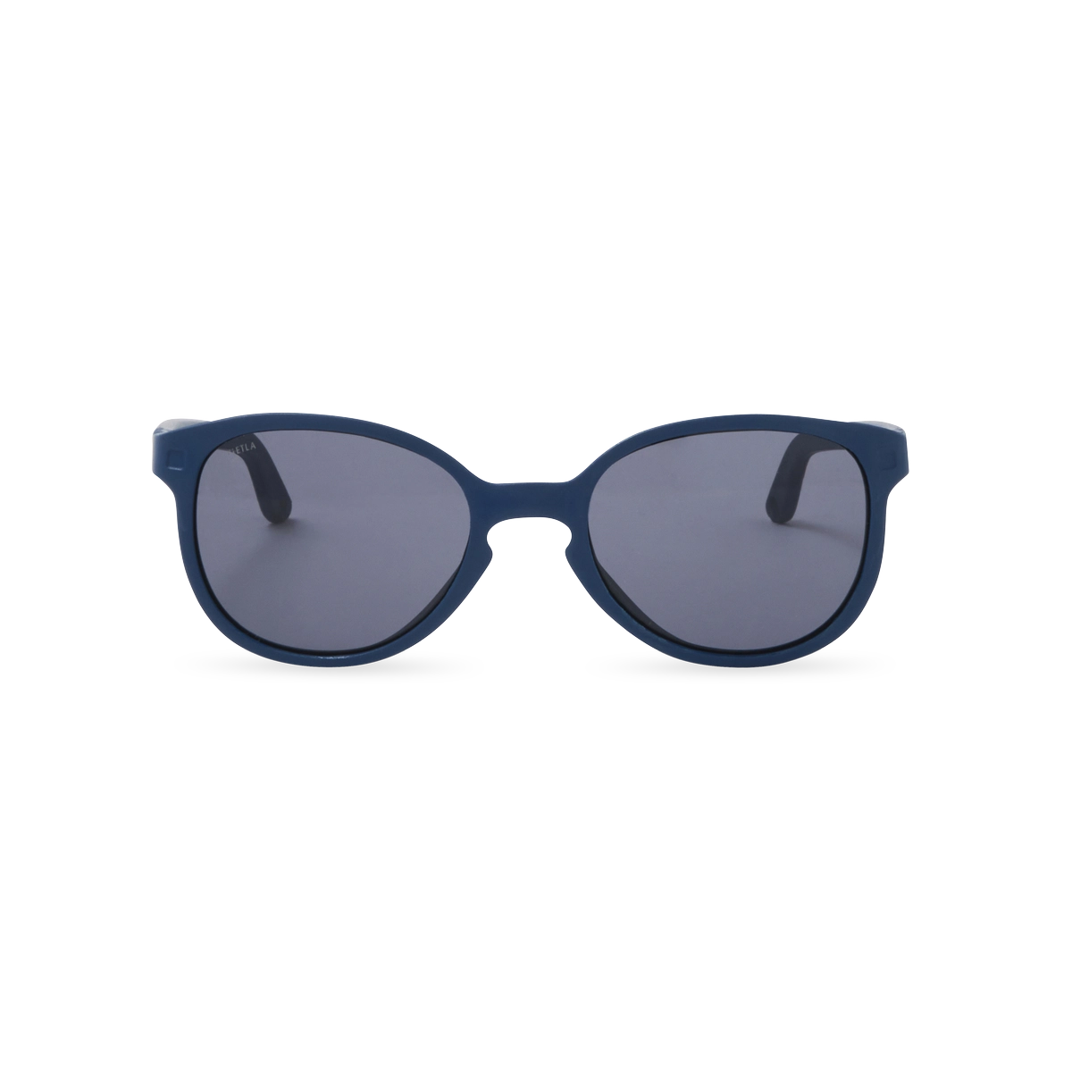 Packshot lunettes de soleil enfant bébé wazz bleu denim