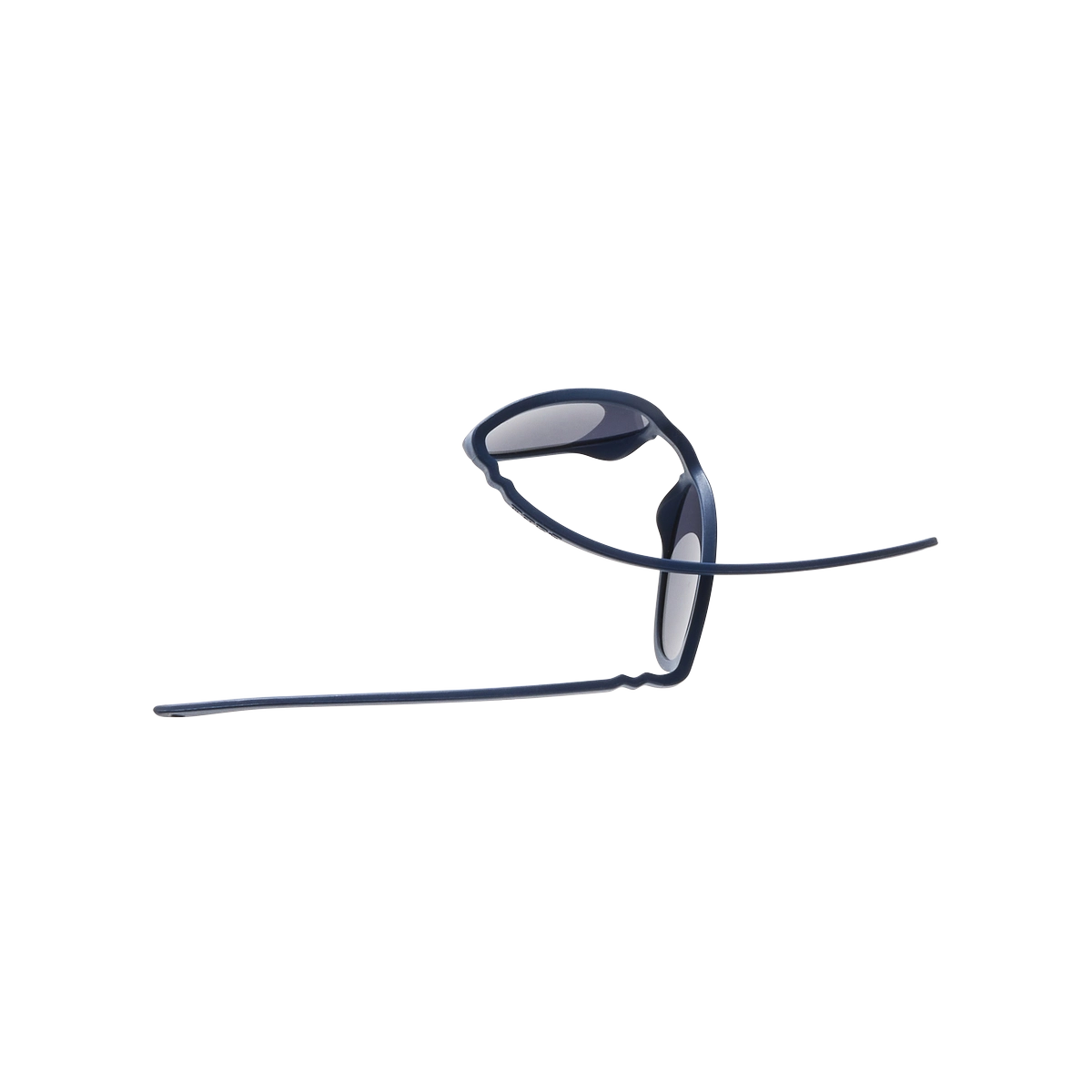 Packshot lunettes de soleil enfant bébé wazz bleu denim