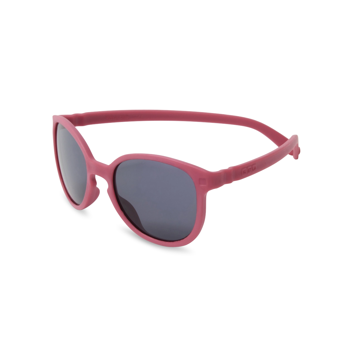 packshot lunettes de soleil enfant wazz framboise