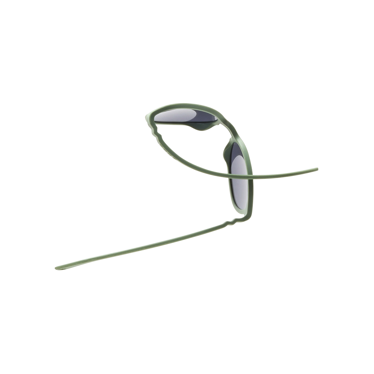 packshot lunettes de soleil enfant bébé wazz kaki