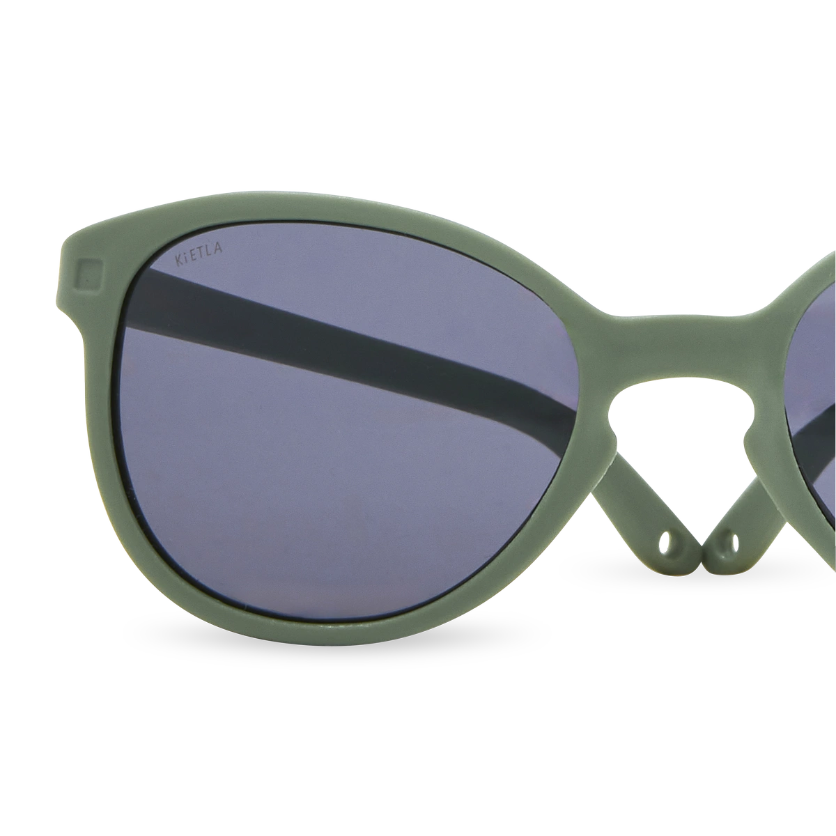 packshot lunettes de soleil enfant bébé wazz kaki