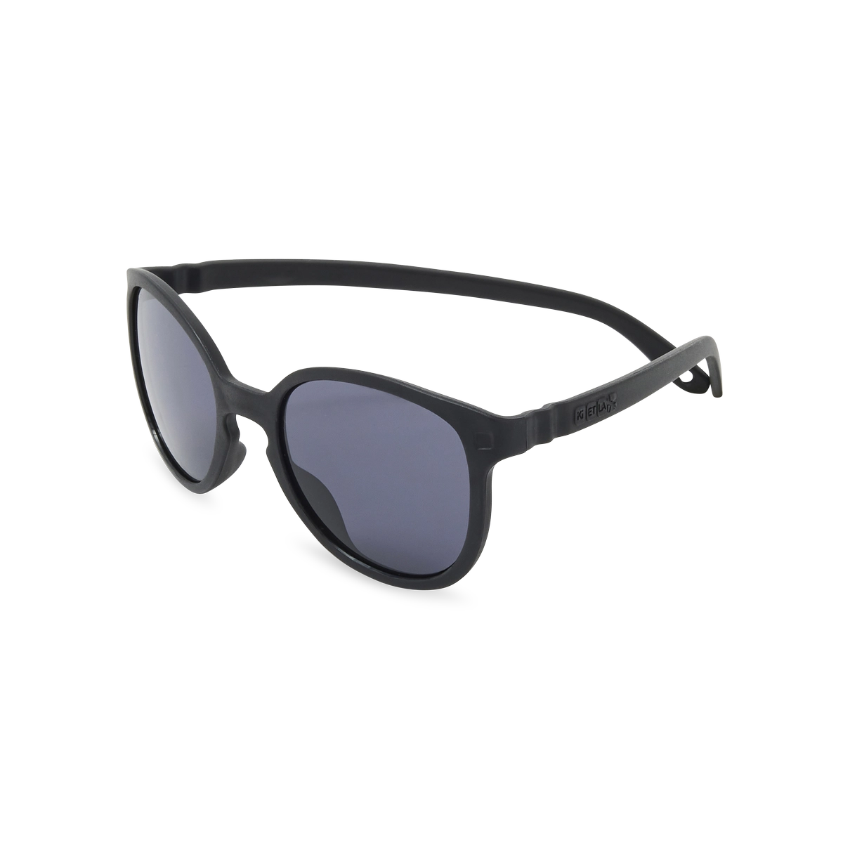 Packshot lunettes de soleil enfant bébé wazz noir