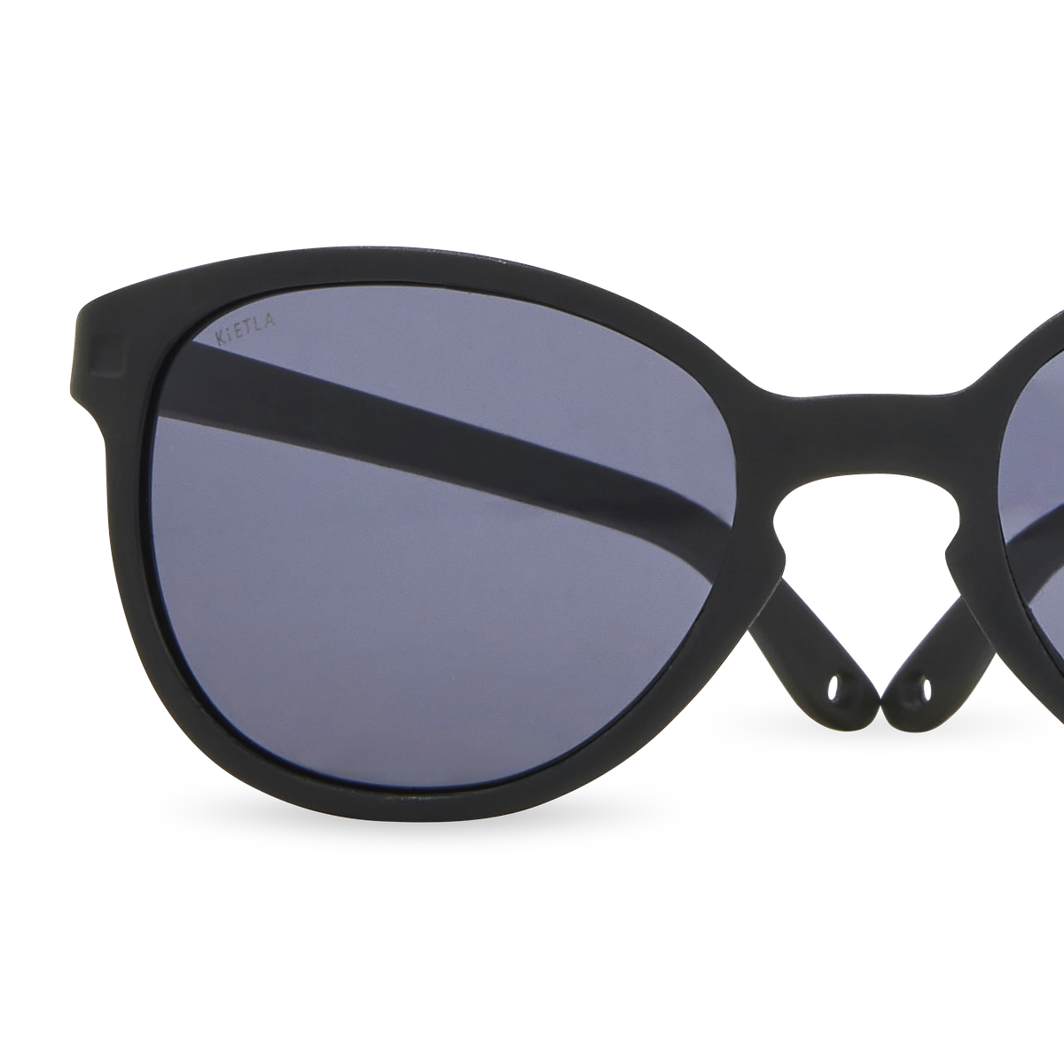 Packshot lunettes de soleil enfant bébé wazz noir