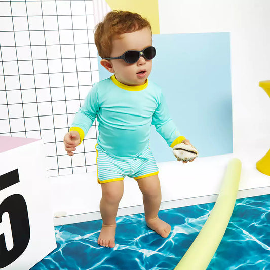 maillot de bain bébé short screech jaune