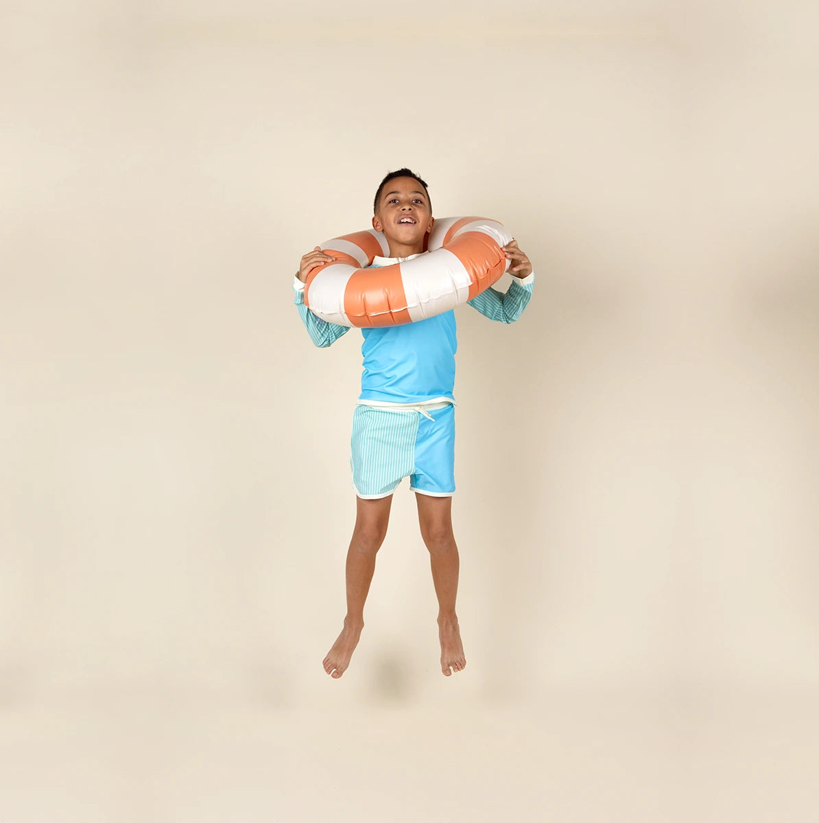 t-shirt anti uv enfant rayee