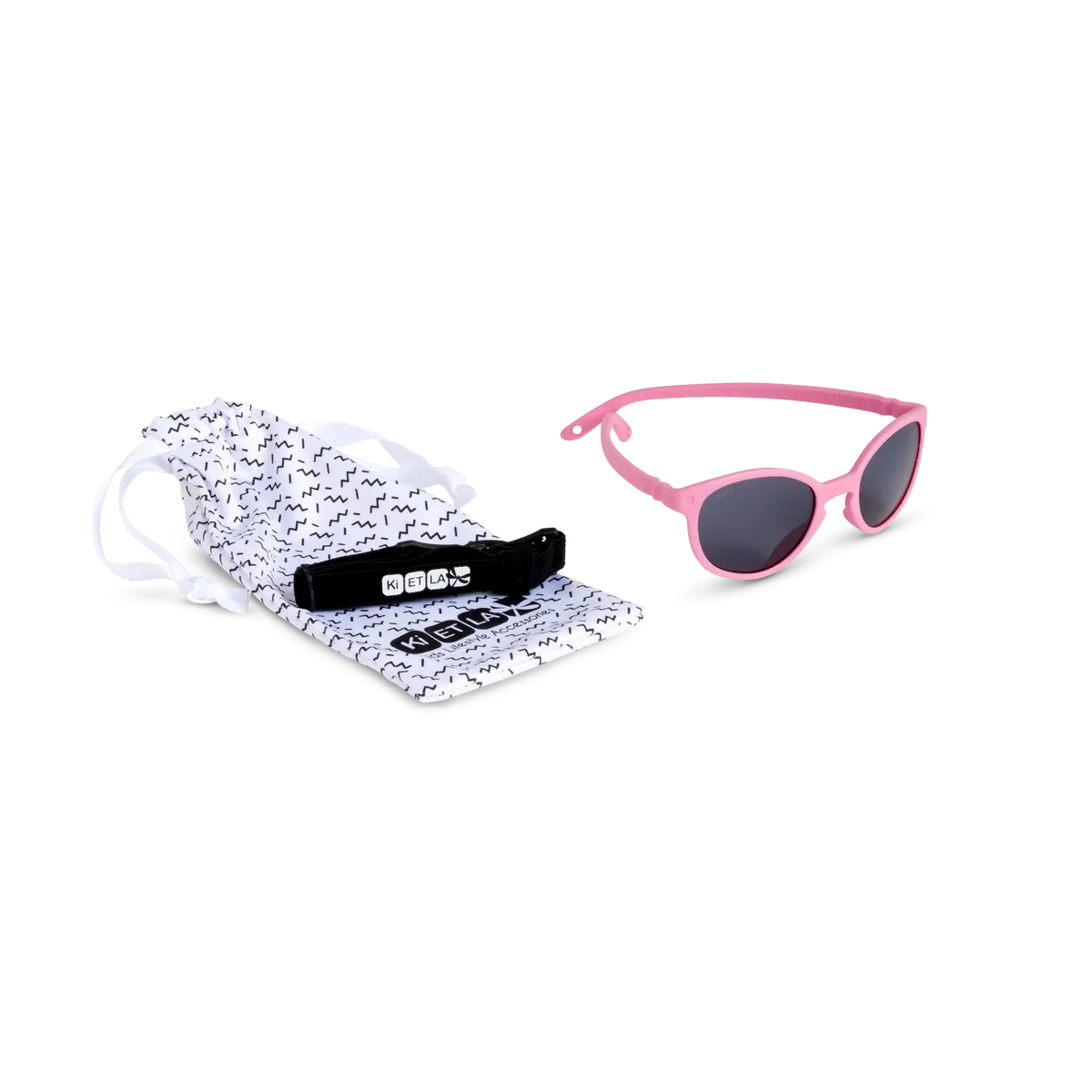 packshot lunettes de soleil enfant bébé wazz pivoine