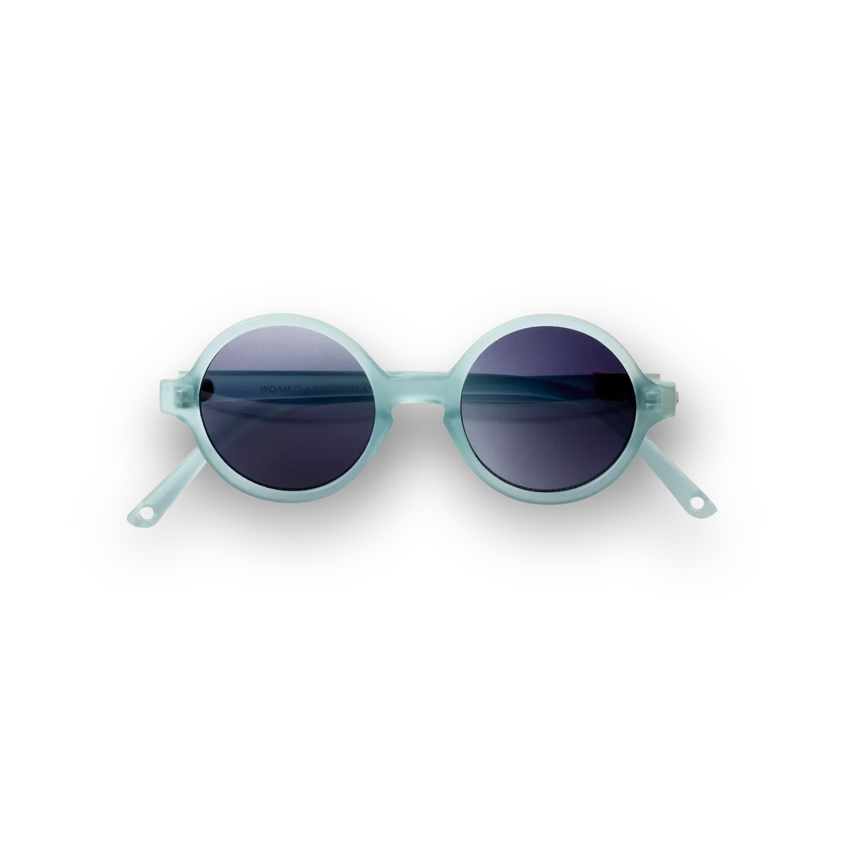 packshot lunettes de soleil enfant woam bleu