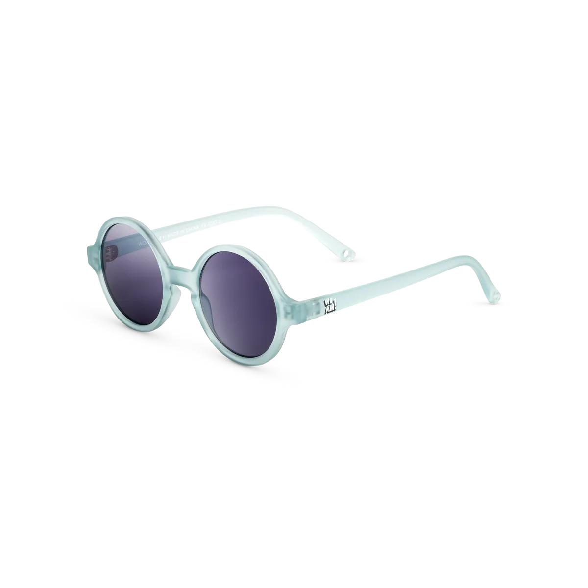packshot lunettes de soleil enfant woam bleu
