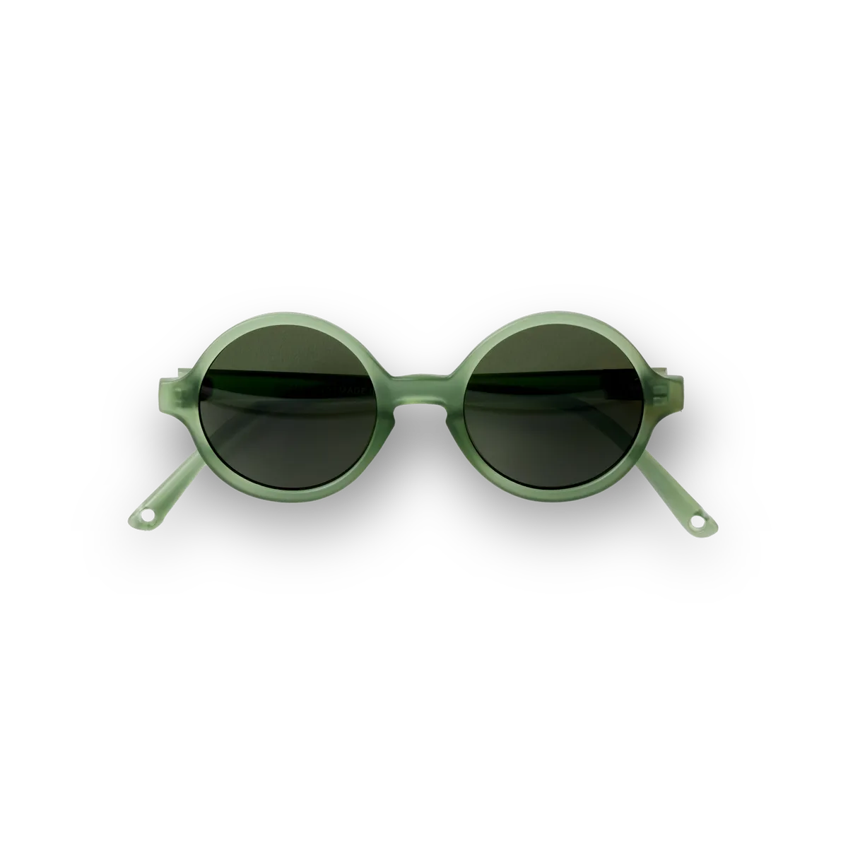 packshot lunette de soleil enfant woam vert