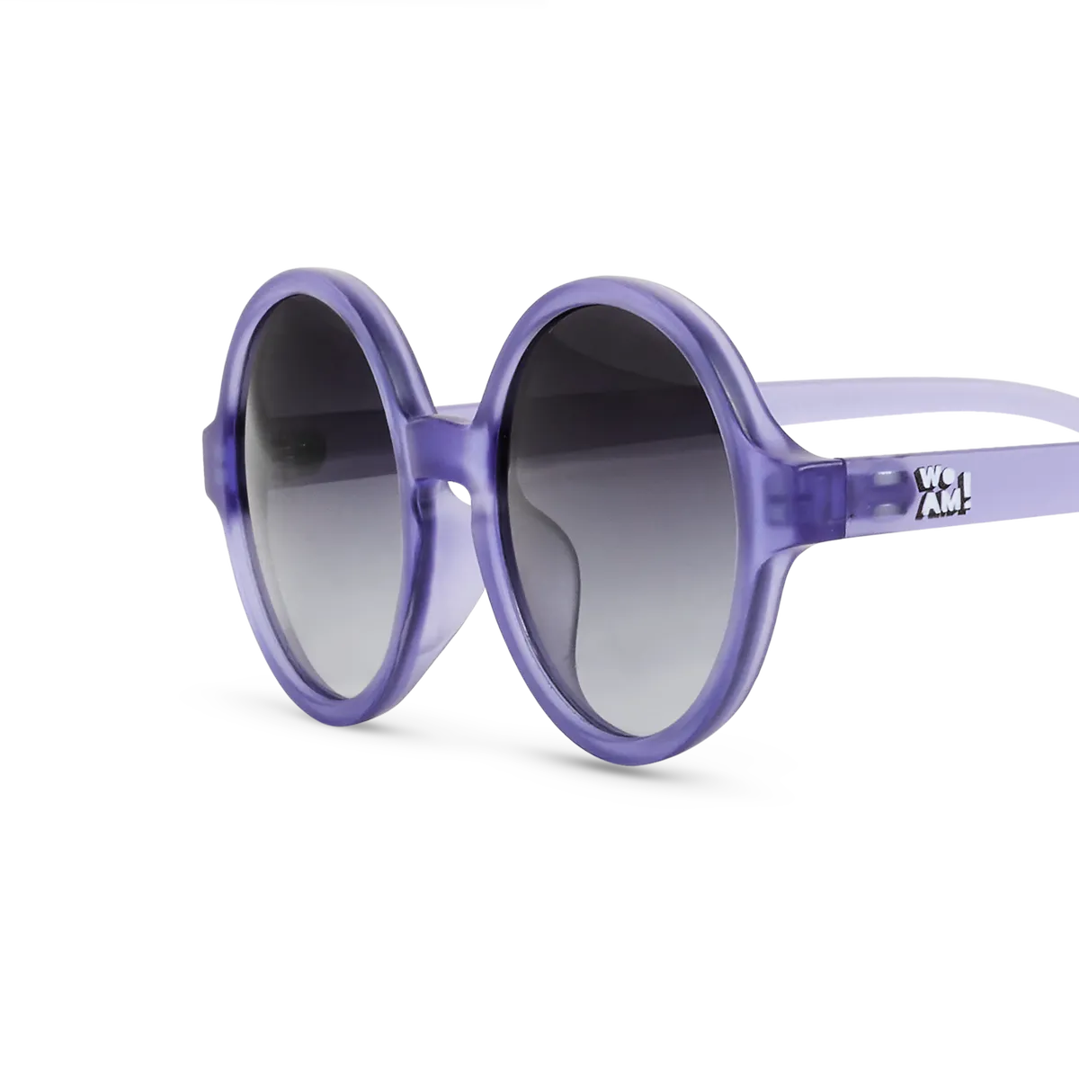 packshot lunette de soleil woam violet