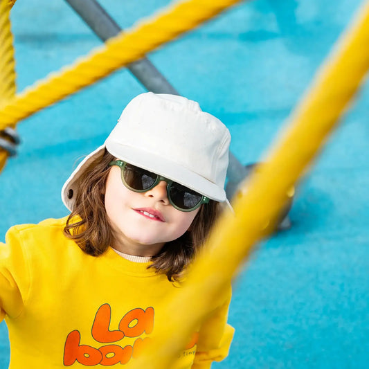 casquette anti-uv bébé camper cap naturel