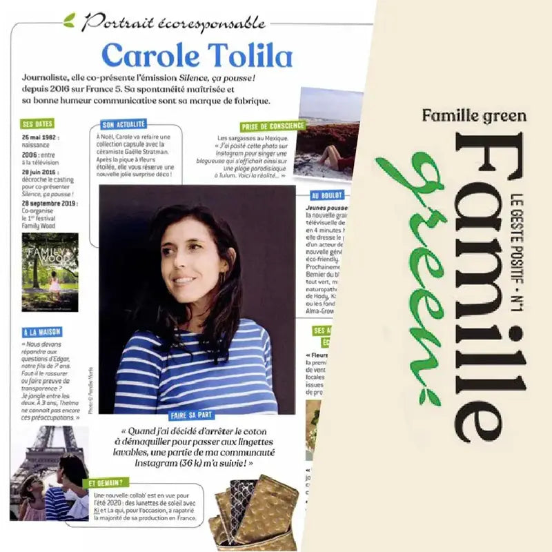 publication kietla magazine famille green