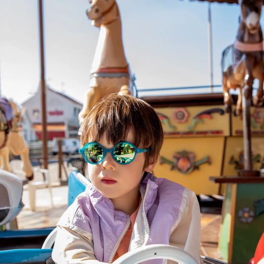 lunettes de soleil junior rozz vert paon
