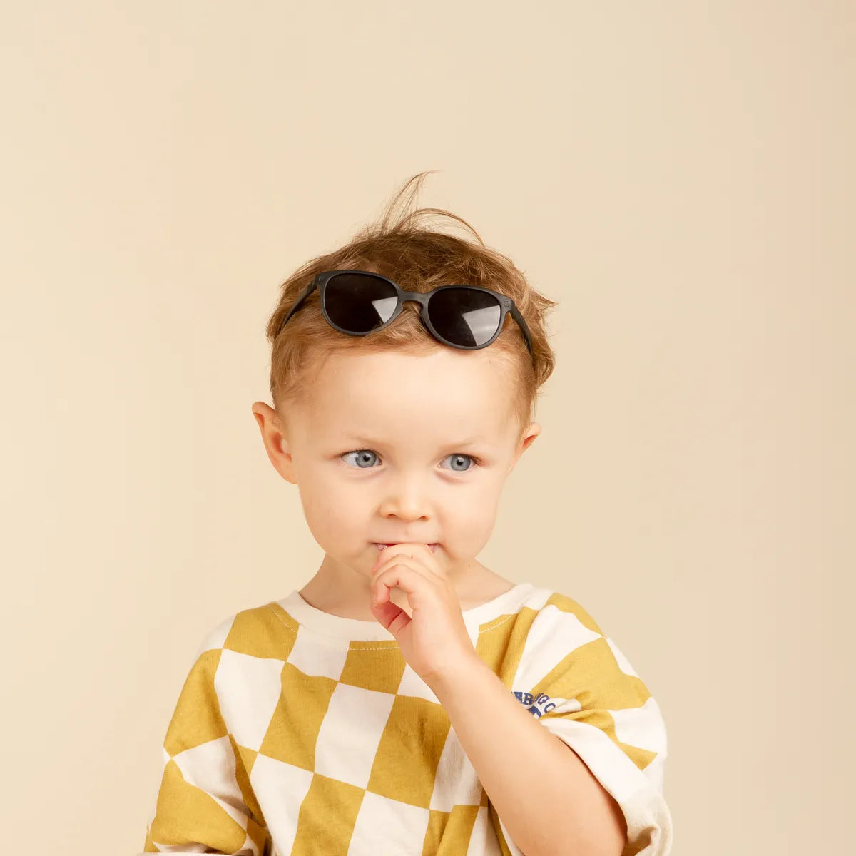 lunettes de soleil enfant bébé wazz noir
