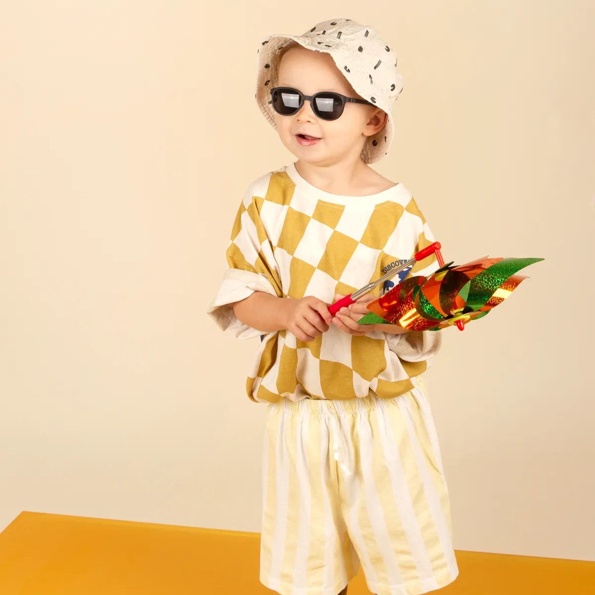 lunettes de soleil enfant bébé wazz noir