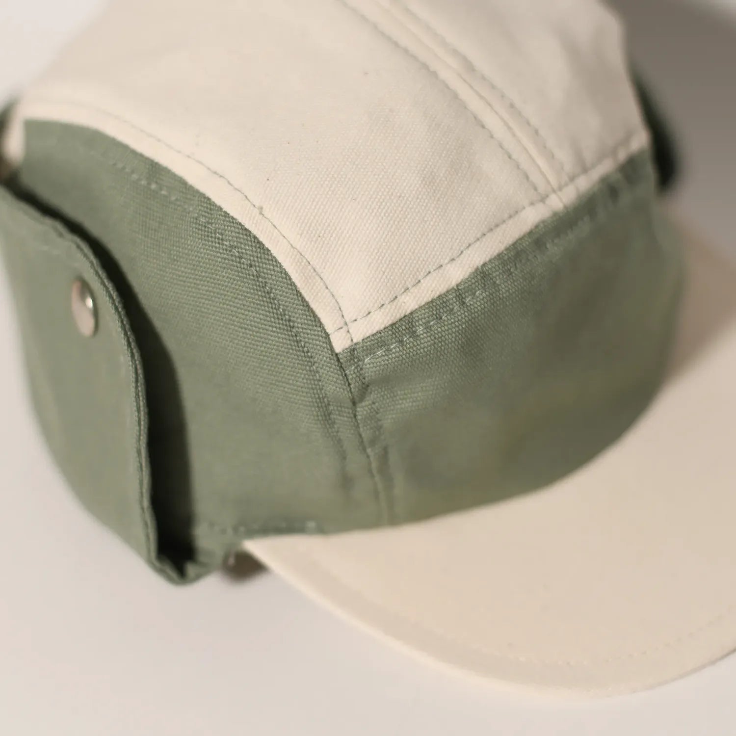 zoom matiere camper cap vert kietla