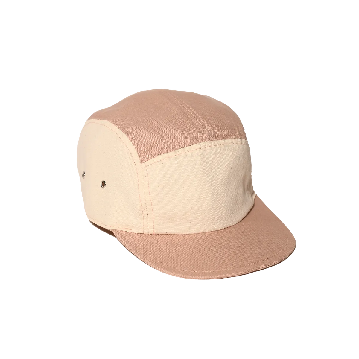packshot casquette anti-uv enfant five panel cap rose