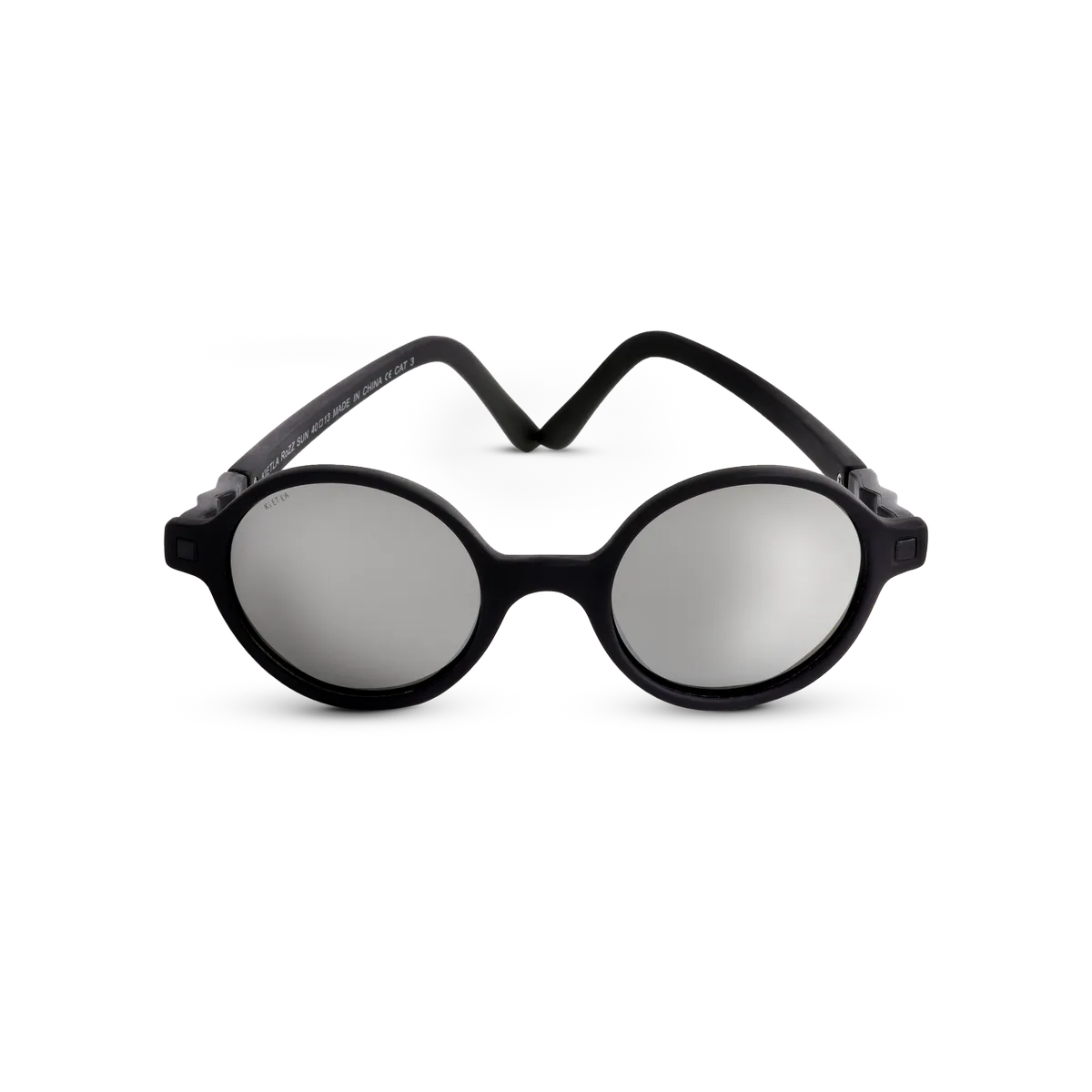packshot lunettes de soleil junior rozz noir