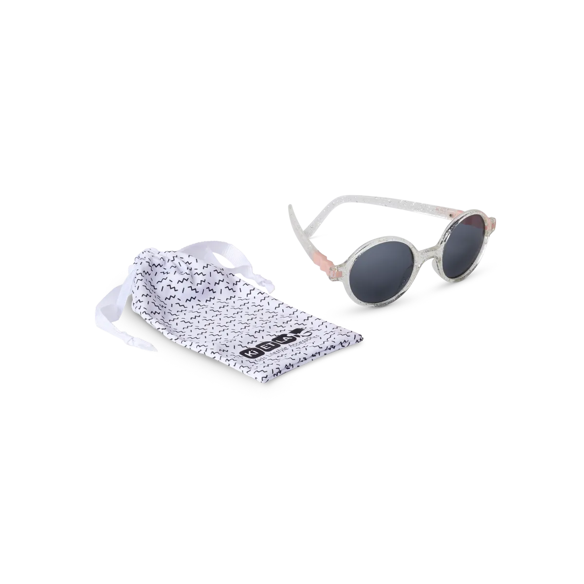 packshot lunettes de soleil junior rozz paillettes