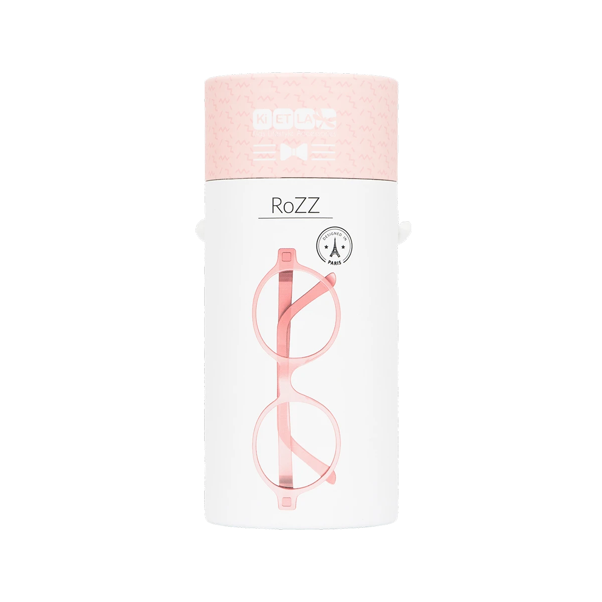 emballage lunette pour écran rozz rose