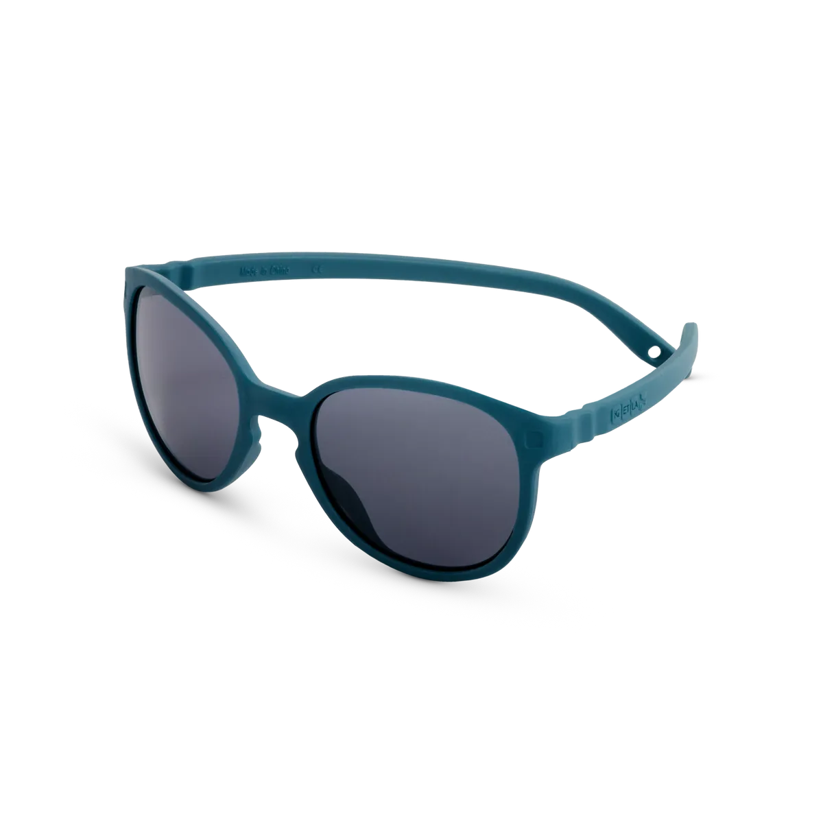 Packshot lunettes de soleil enfant bébé wazz vert paon